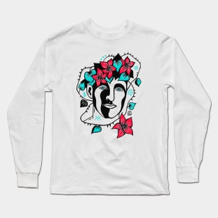 Art face Long Sleeve T-Shirt